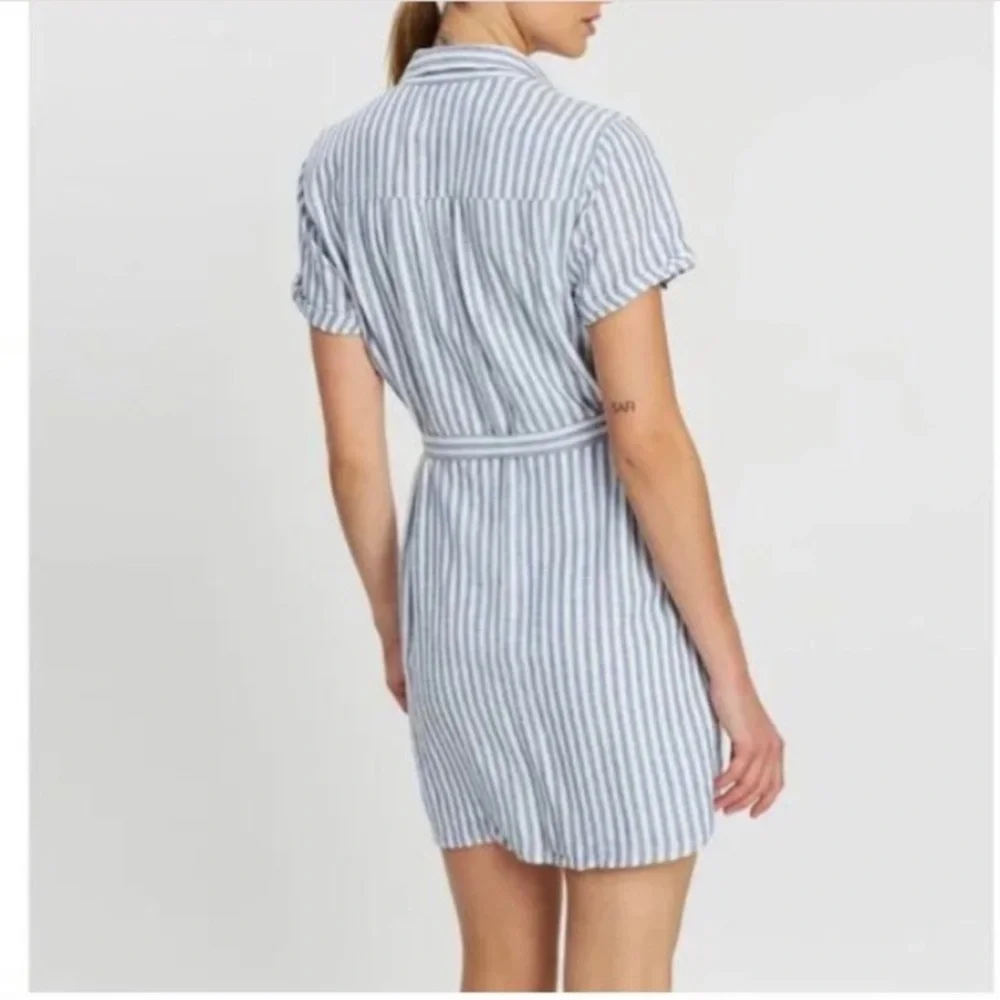 Abercrombie & Fitch Striped Shirt Dress - Picture 2 of 8
